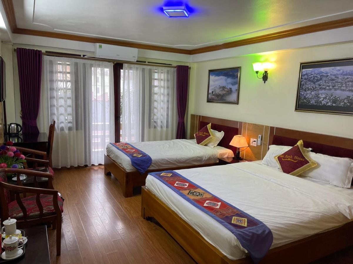 Hotel Sao Xanh Sa Pa Exterior foto